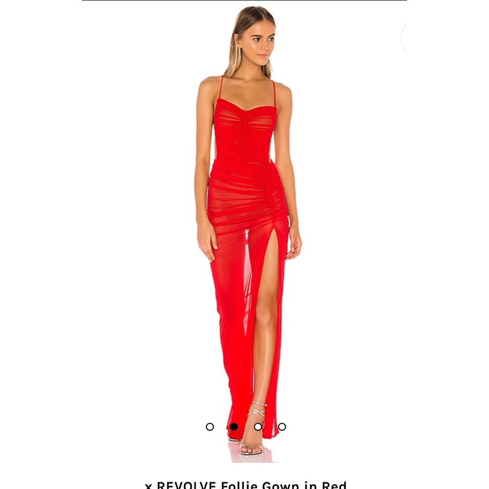 COPY - X Revole Follie Gown in Red